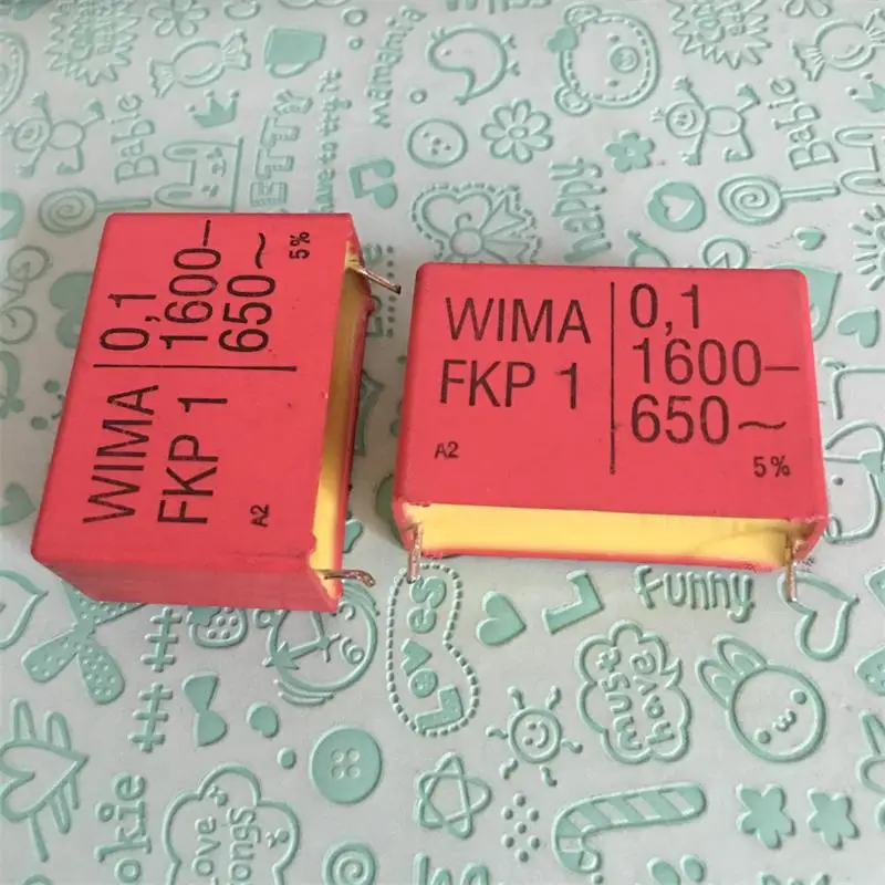 for WIMA FKP1 0.1UF 1600V 650VAC Audio Coupling Non-Polar Capacitor  20pcs