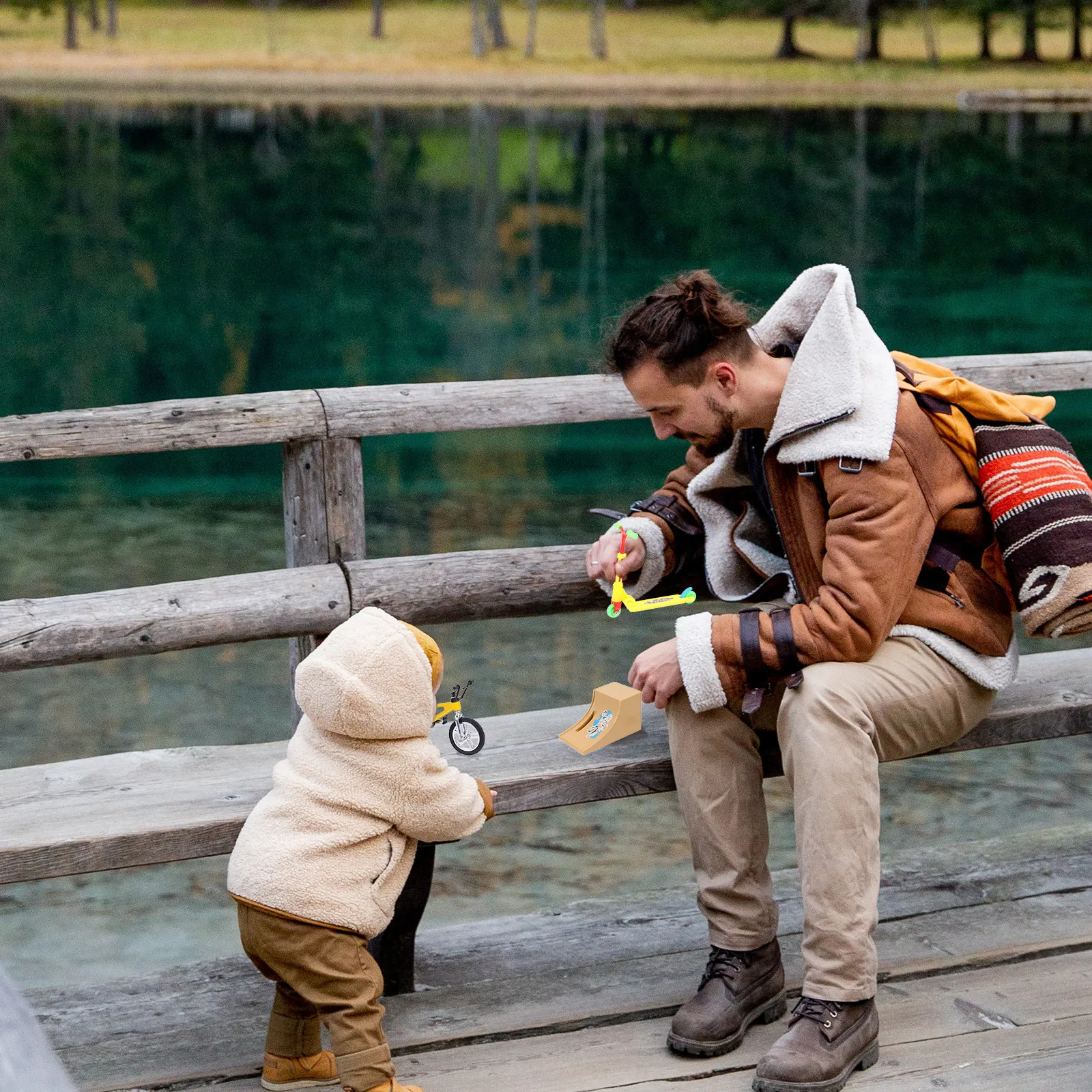 

Набор мини-скейтбордов для пальцев, мини-велосипедов, самокатов, рампов, многофункциональный, для снятия стресса, развлечений, развивающий, для пальцевых видов спорта