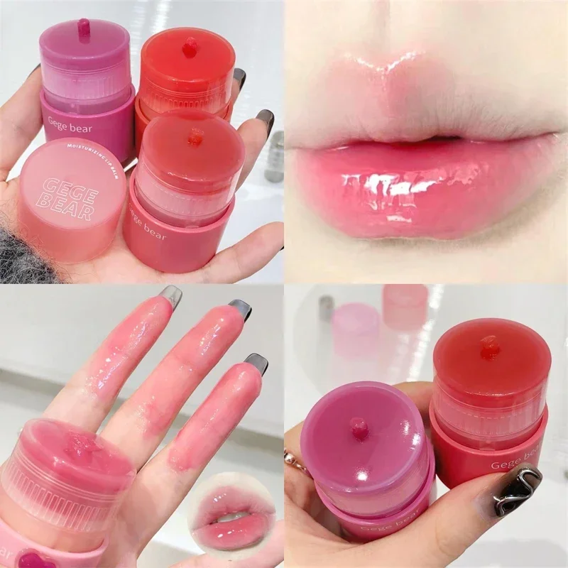 Heallor New Glass Mirror Lip Gloss idratante idratante Lip Tint Waterproof Liquid Lipstick Lip Blush Makeup Natural Korean Co