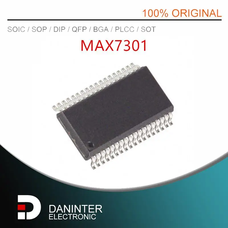 

NEW MAX7301 MAX7301AAX SSOP36 5PCS/LOT