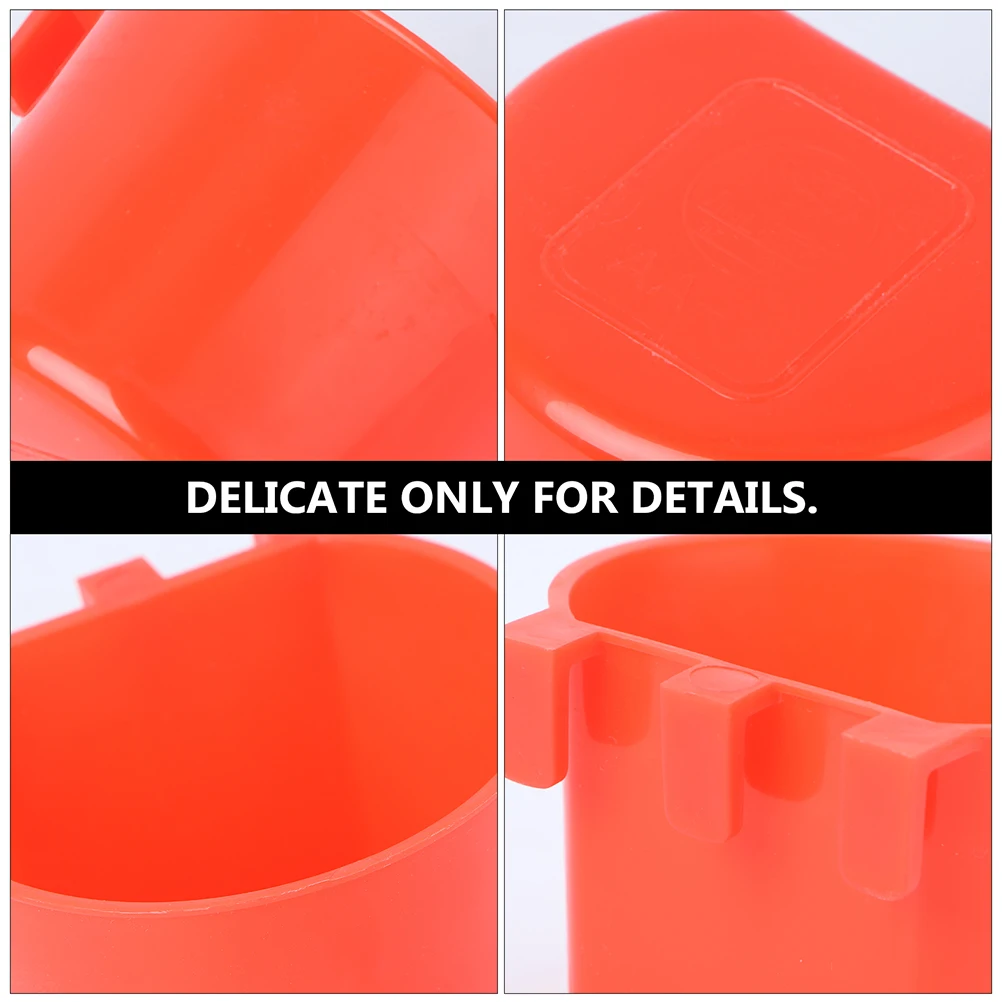 

12 Pcs Bird Trough Bowls for Cage Birds Supplies Parrot Feeding Cups Container