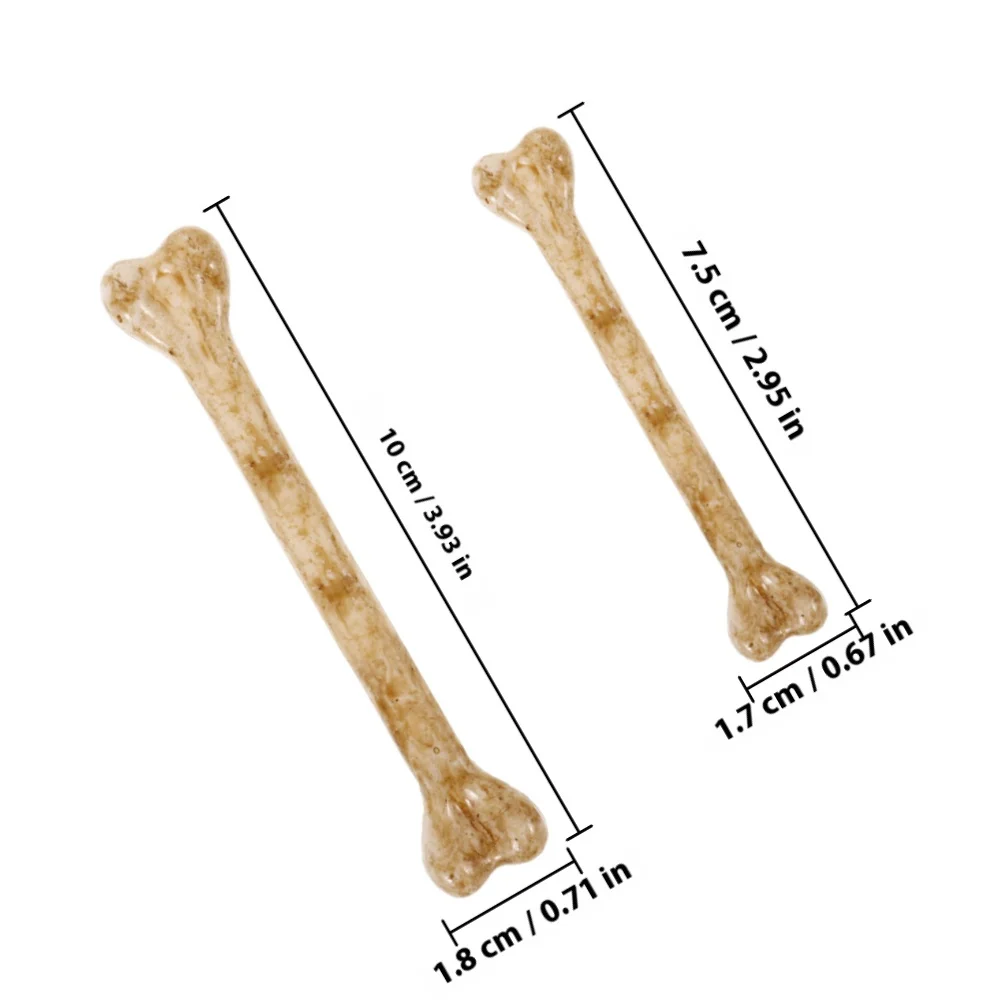 10 قطع صغيرة وهمية العظام الاصطناعية DIY بها بنفسك هالوين الديكور المزحة الدعامة البلاستيك العظام سحر متعددة الأغراض الحرفية الديكور #4