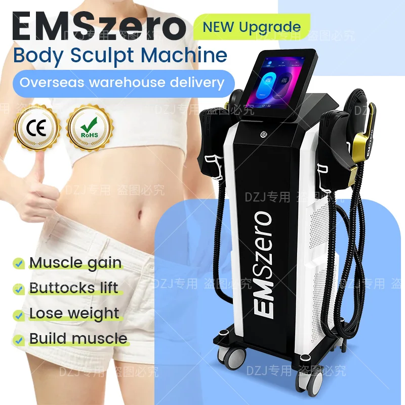 EMSzero mesin penghilang lemak 6500W 200HZ, mesin penghilang berat badan, mesin pelangsing badan, mesin penghilang berat badan EMS