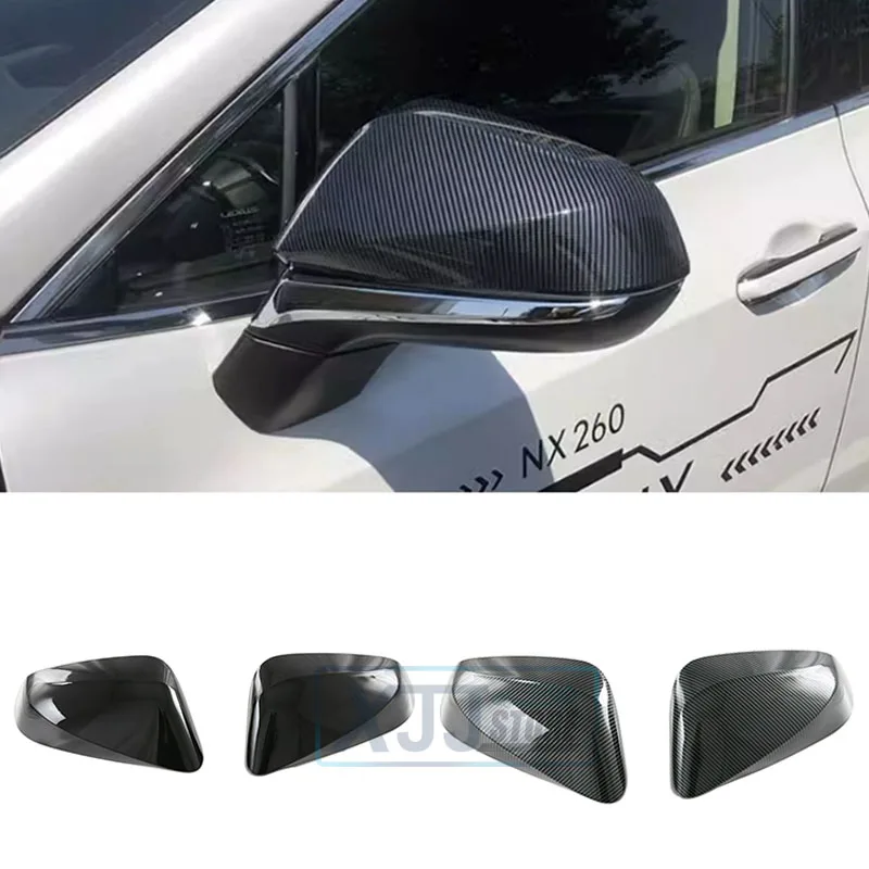 

Side Rearview Mirror Cover Frame House Shell Fit for Lexus RX RX350h RX450H RX500 500H 2023 2024 Carbon Fiber Overlay Parts