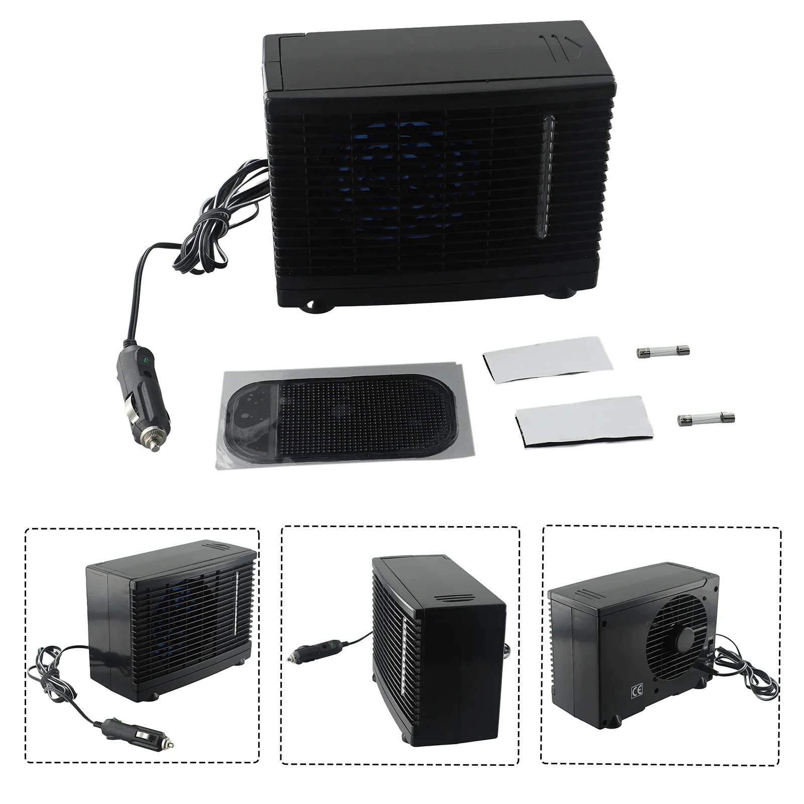 

Cooling Fan Refreshing And Cool! 12V Air Conditioner Portable Home & Car Cooler Cooling Fan With Water Ice Effect