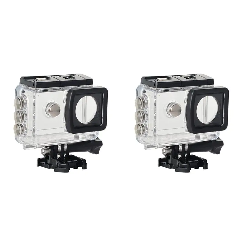 ABUO-2X SJ5000 Waterproof Case 30M Diving For SJCAM SJ5000/SJ5000 WIFI/SJ5000 Plus/SJ5000X Elite Action Camera
