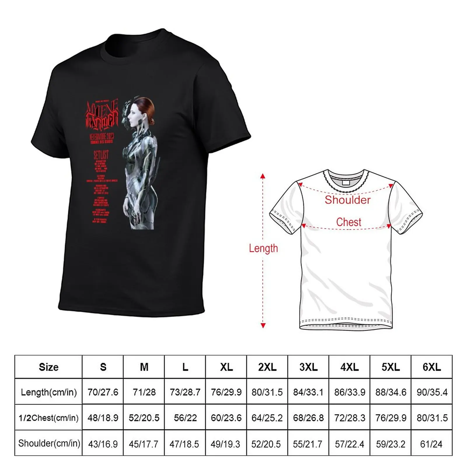 New MYLENE FARMER DRAWING T-Shirt quick drying shirt custom t shirts funny t shirts t shirt man Short sleeve tee men