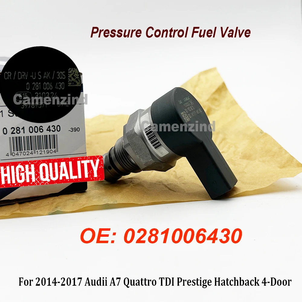 

Клапан сброса давления в топливной рампе 0281006430, 0281006431, 0281006254 для AUDI A4, A6, A7, A8, Q5, Q7 3.0 TDI, VW AMAROK, TOUREG 3.0 TDI