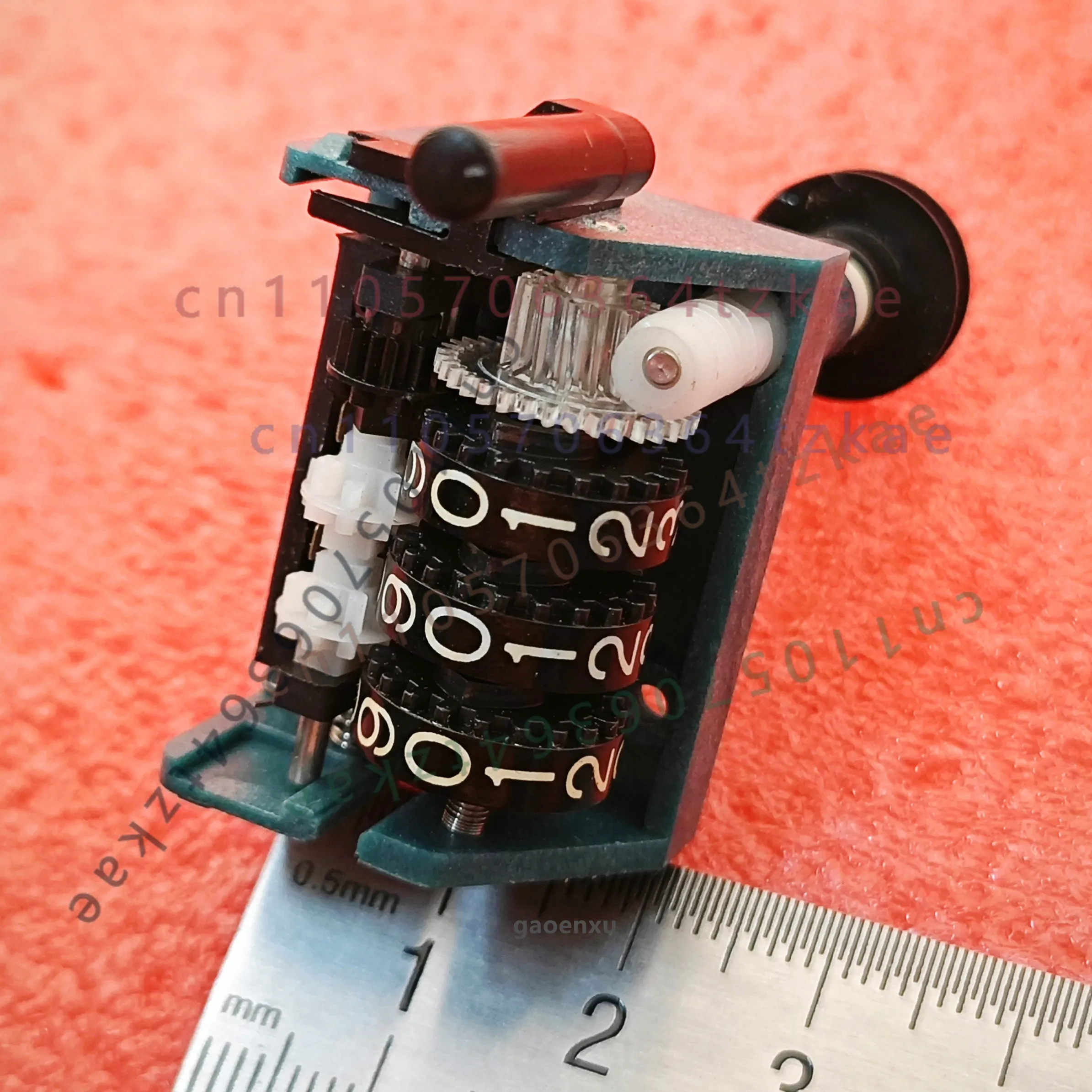 5pcs SB3 Type Round‑Shaft 3‑Digit Tape Counter For Meihua Shenzhou Kangyi 8080‑2S Cassette Recorder Mechanism Repair Spare Part