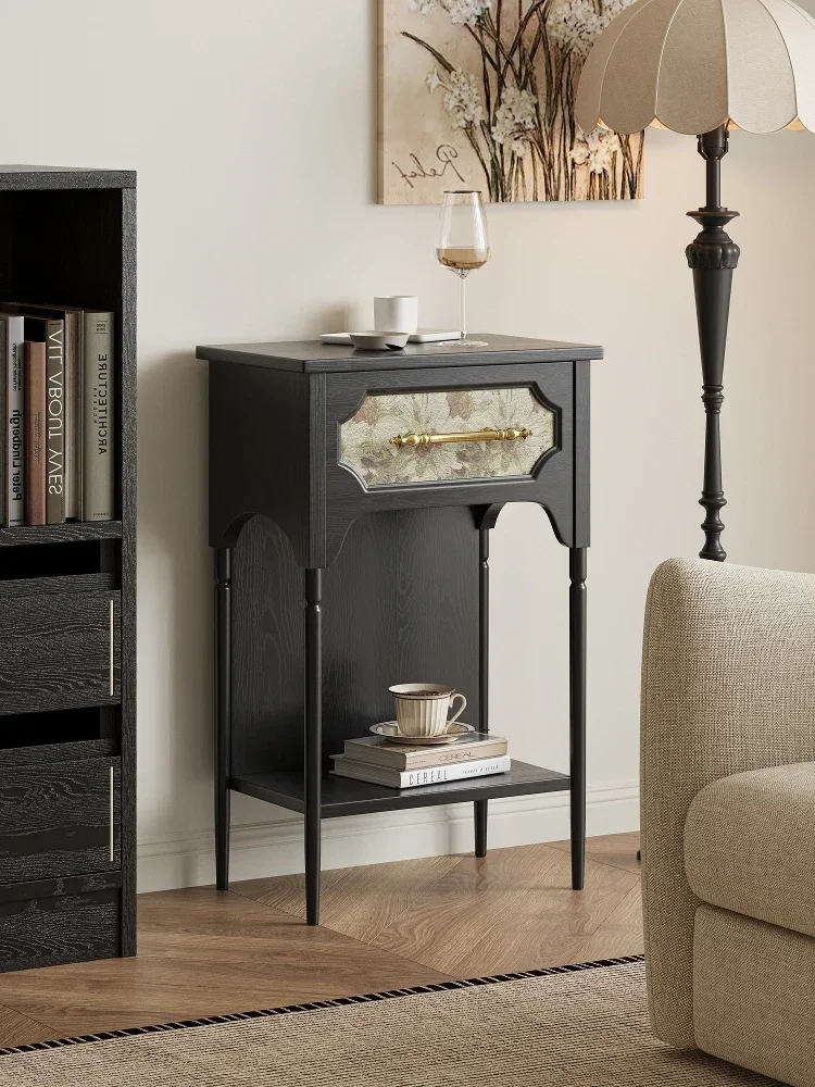 Printed bedside table Household bedroom Bedside table Wall side table 3