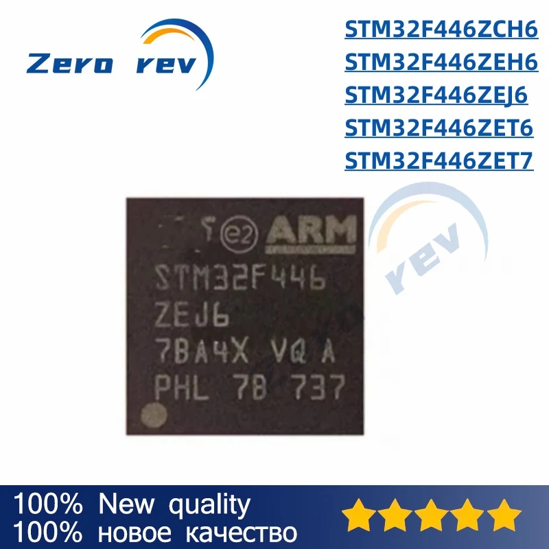 

1Pcs 100% New STM32F446ZCH6 STM32F446ZEH6 STM32F446ZEJ6 BGA-144 STM32F446ZET6 STM32F446ZET7 LQFP-144