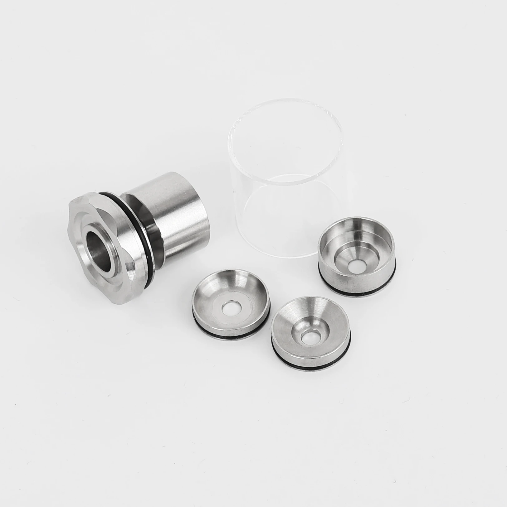 Tanque de vidro curto com pino estendido, acessórios RTA VAPE, 23mm, estilo MTL RTA RTA