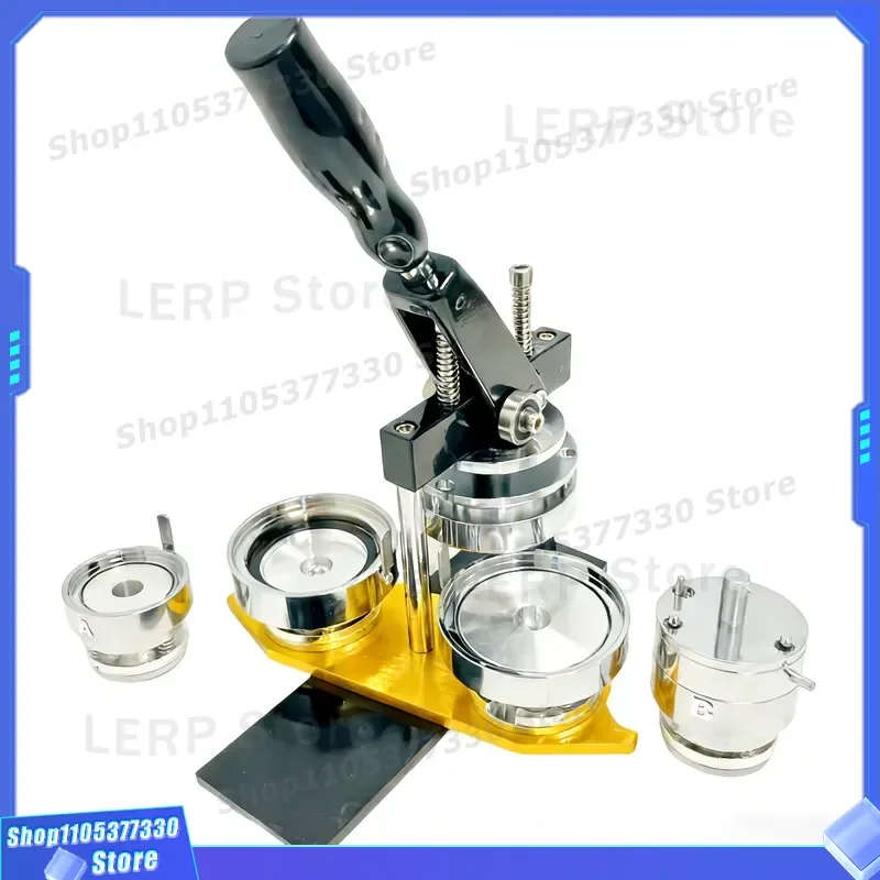 High Precision Manual Aluminum Round Refrigerator Sticker Photo Making Machine Factory Original Special Label New Design Tool