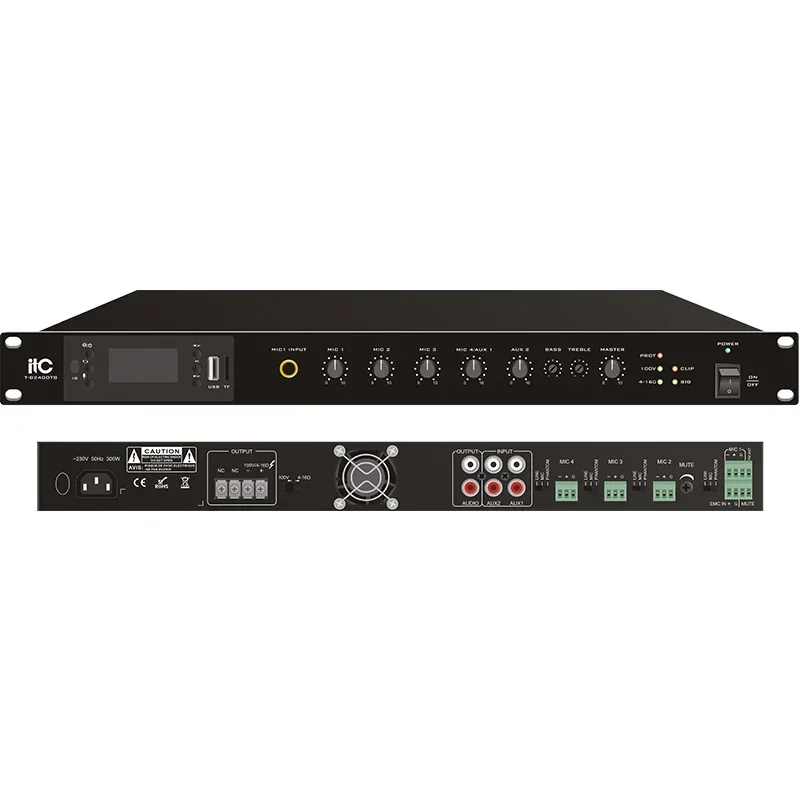

Hot Selling RMS 60w120W 240w 3500w 500w 650w 2ChannelClass D Digital Stereo Mixer Amplifier With MP3(USB/SD)/TUNER And Bluetooth