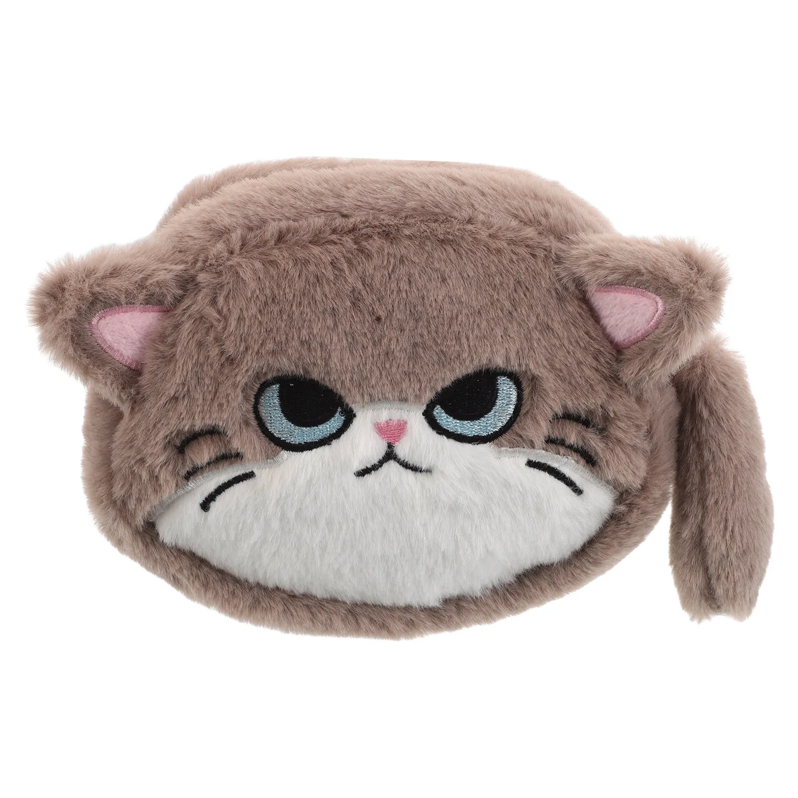 

Cat Coin Purse Cute Kawaii Style Lightweight Portable Storage Pouch for Lipstick Keys Coins Makeup Earphones Stationery Girls