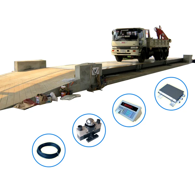 3*15m 80ton Truck Scale Weighbridge