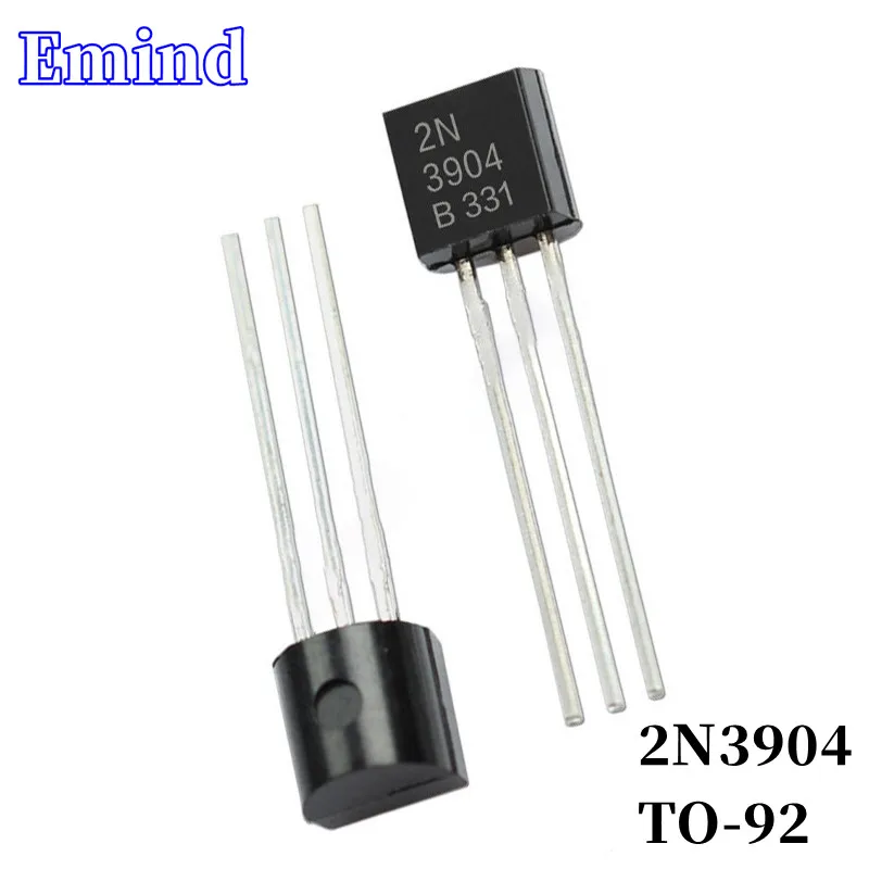 300/500/1000/2000/3000Pcs 2N3904 DIP Transistor TO-92 NPN Type 40V/200mA Bipolar Amplifier Transistor