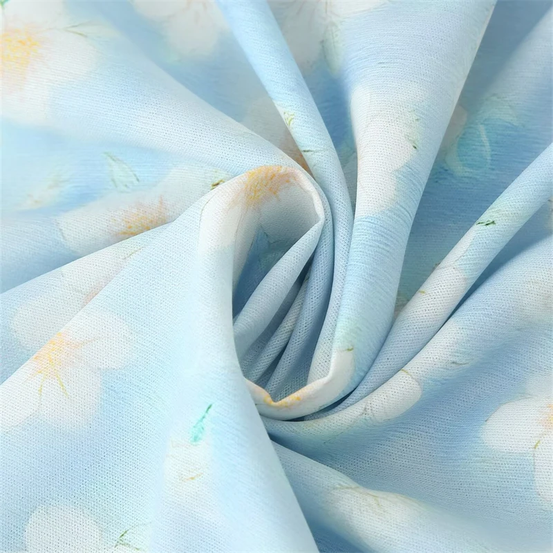 Keanketian outono novo estilo de férias feminino único breasted manga comprida em camadas com decote em v vestido de impressão floral saia longa