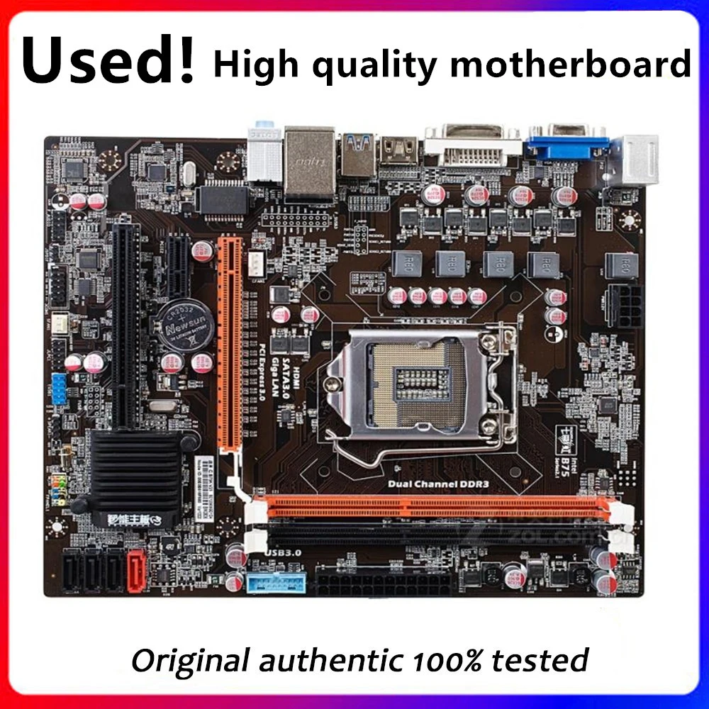 

For Colorful B75K V21 B75M Computer Motherboard LGA 1155 DDR3 For Intel B75 B75M Original Desktop Used Mainboard