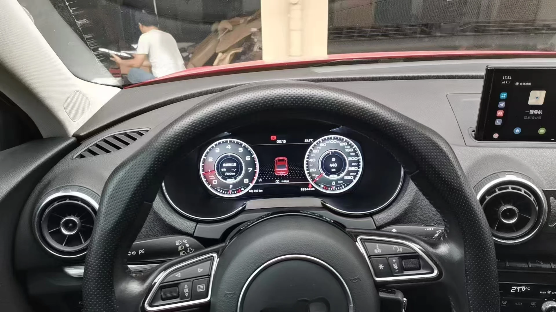 

12.3'' For Audi A3 S3 8V 2014-2019 Years Carplay Car Lcd Panel Speedometer Virtual Cockpit