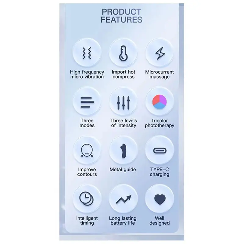 A04V 電動Vフェイスリフトローラーマッサージャー EMS微電流ソニック振動 フェイシャルリフティング 肌引き締めマッサージ美容