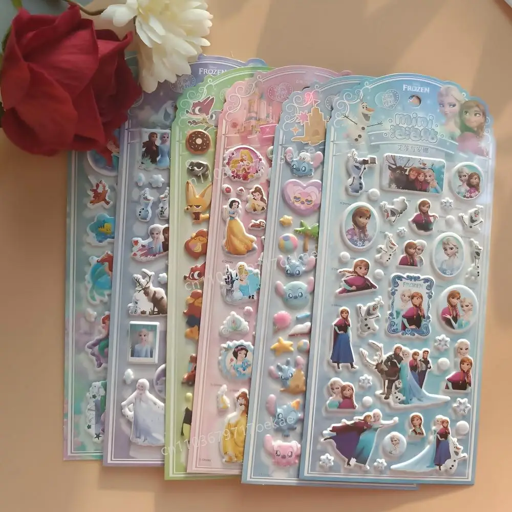 Crazy Zootopia Disney Serie 3D-Aufkleber, DIY, Schreibwaren, Laptop, Gepäck, Telefon, Tagebuch, Aufkleber, lustiges klassisches Spielzeug, Geschenke