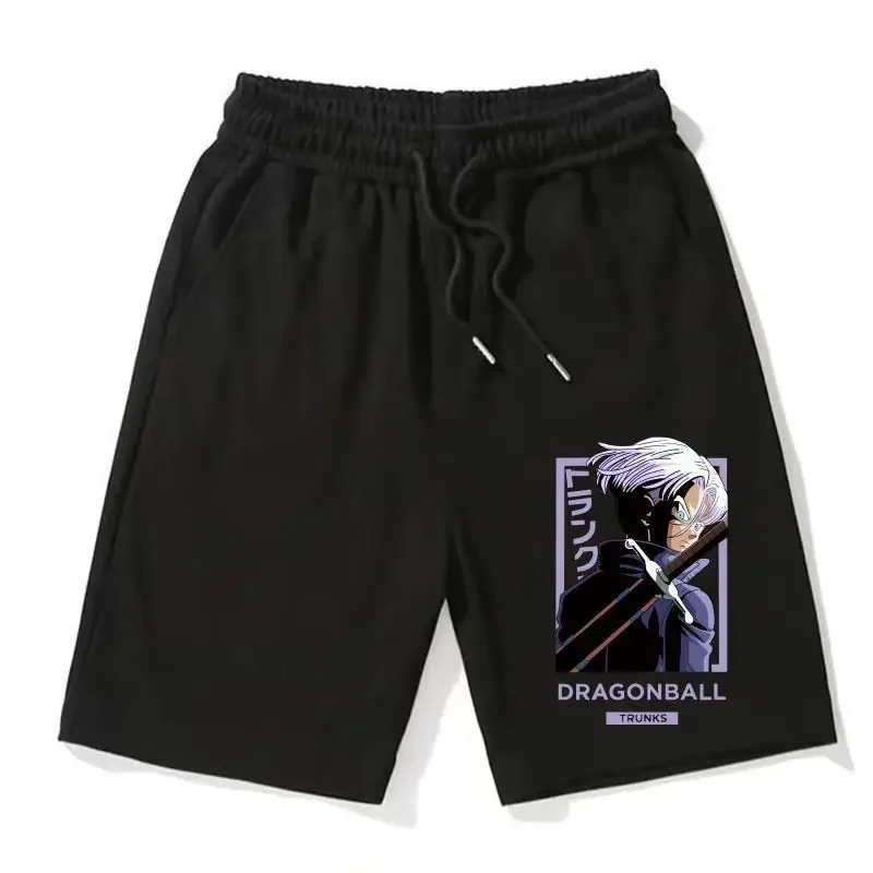 لعبة دراغون بول رمادي فاتح السراويل القطنية أنيمي سراويل تقليدية الرجال النساء سون جوهان الأرجواني الحدود دراغون بول النص الرباط الخصر الجانب