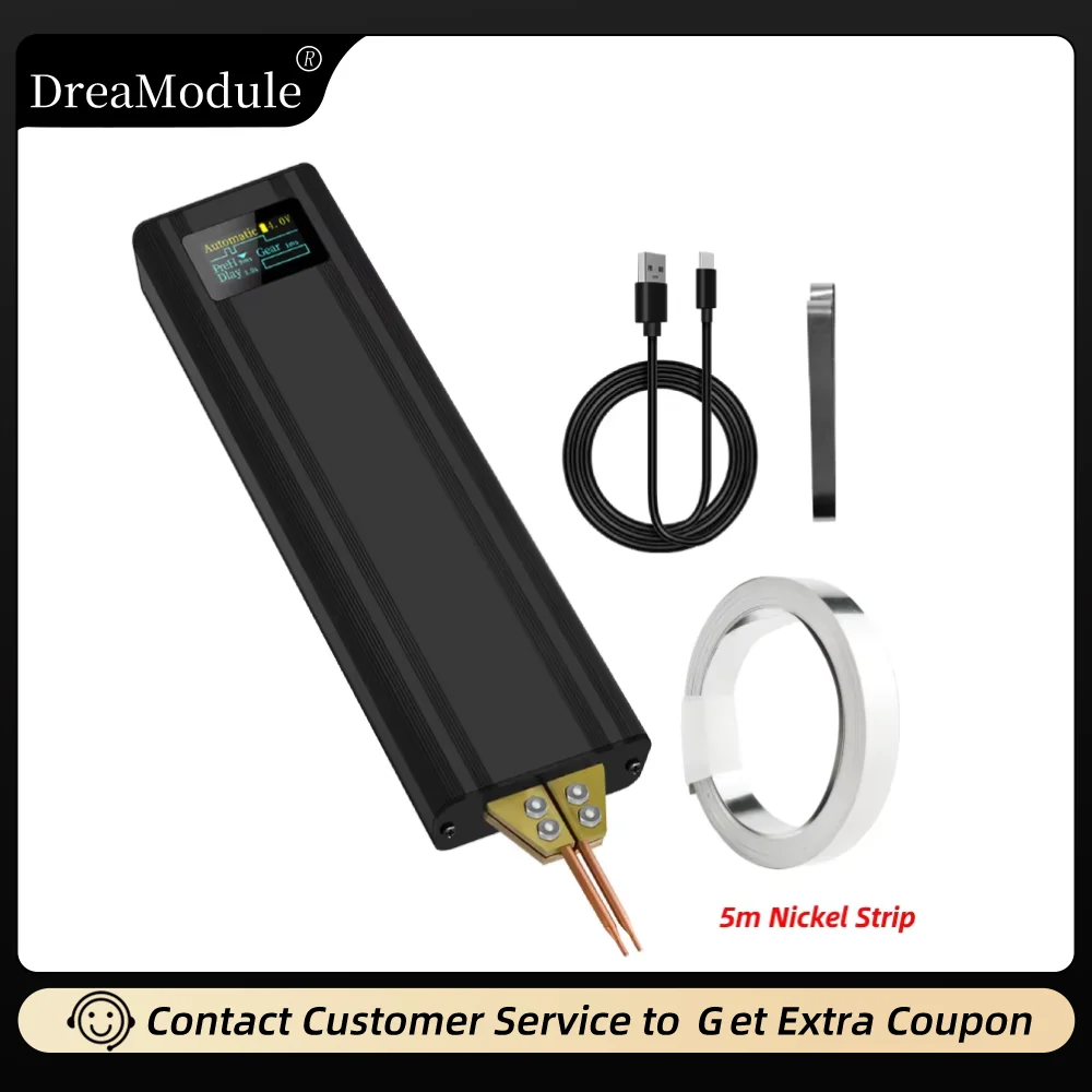 

Портативный цифровой ручной сварочный аппарат, комплект со встроенным сроком службы батареи 5000 мАч, тип-c, комплект для точечной сварки, 0,1-0,15 мм, сварка