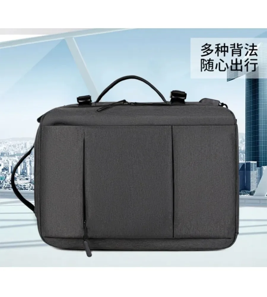 Expandable durable travel backpack for men suitable for high school students and daily use