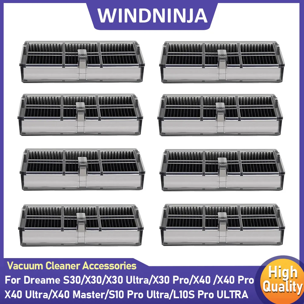 

For Dreame S30/X30/X30 Ultra/X30 Pro/X40 /X40 Pro X40 Ultra/X40 Master/S10 Pro Ultra/L10S Pro ULTRA Robot Vacuum Filters Parts