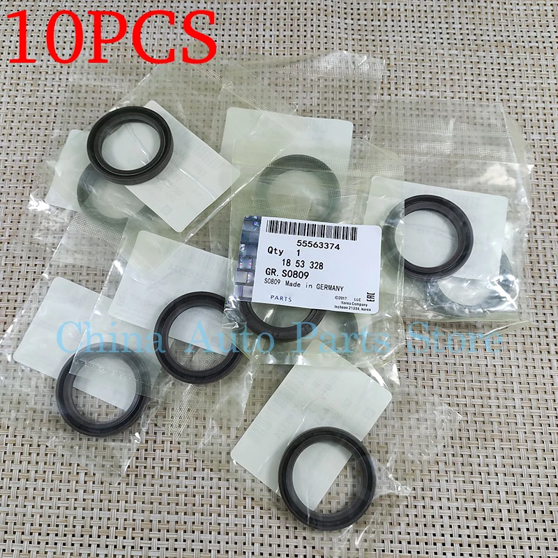 

10PCS Camshaft Seal For Chevrolet Aveo Cruze 1.6 2009 Sonic Cadillac CTS Vauxhall Astra Zafira 55563374