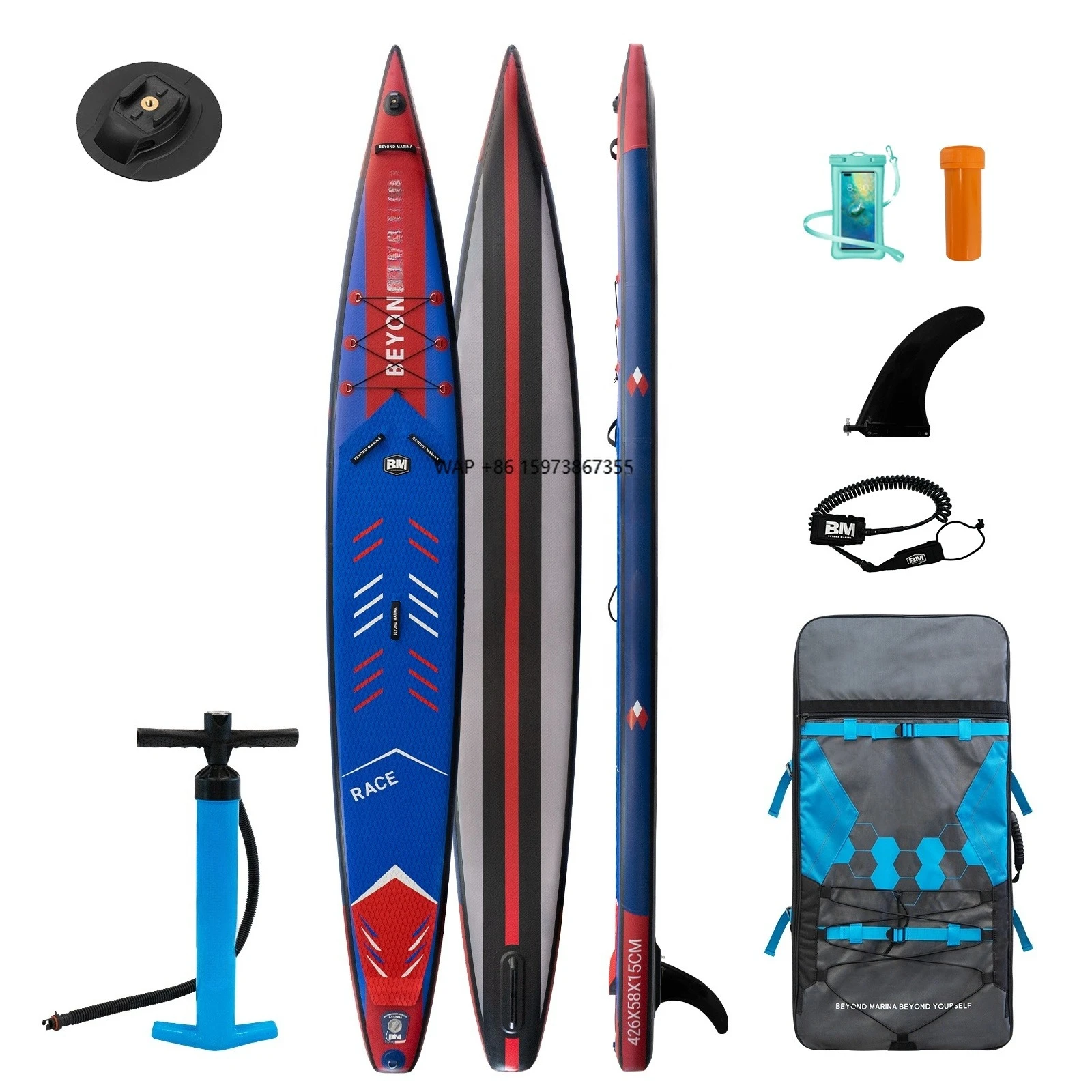 

Racing Inflatable Stand up Paddle Board Inflatable Sup Board for Professional Paddlers
