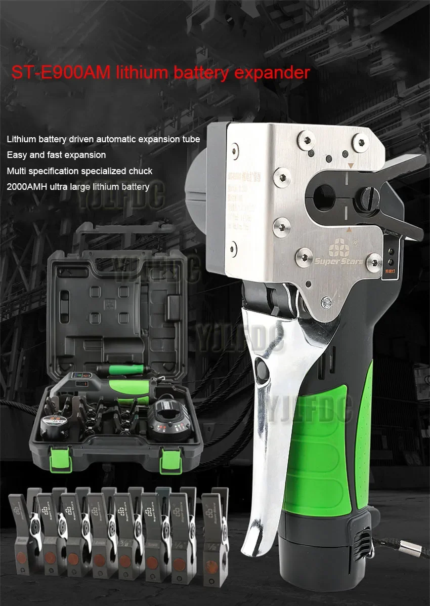 ST-E900A Automatische Lithium-Batterie Elektrische Power Kupfer Rohr Flare Werkzeug Klimaanlage Kühlschrank Cordless Auto Flare – Detail 2