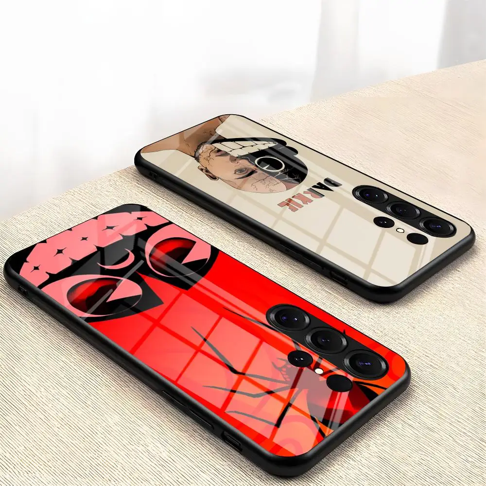 Hot Rapper L-Lil D-Darkie Phone Case For Samsung S26 S25 S24 FE S23 S22 S21 Plus S20 Ultra Note20Ultra Black Glass Cover
