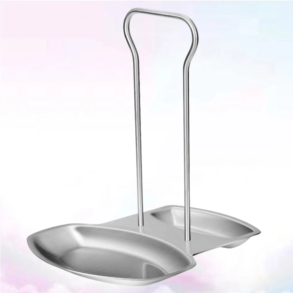 

Spoon Storage Rack 2-Tier Stainless Steel Cutlery Holder Organizer Kitchen Restaurant Hotel Groove Design Rust Proof Lid