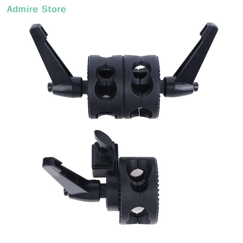 

Swivel Single/Double Head Grip Holder Bracket For Photo Studio Boom Reflector Arm Support Grip Head Angle Clamp Photography Pole