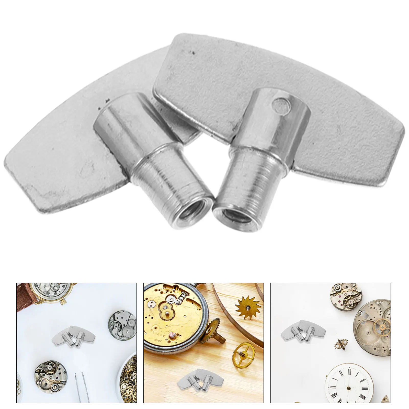 

1 set 1 Set Repair Kit Winder Key For Mechanical Maintenance Universal Clock Winding Tool Retro Wall Grandfather Clock Parts