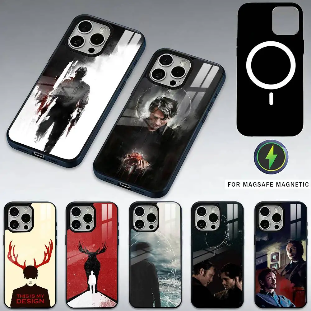 

Hannibal Will Graham Phone Case For iPhone17,16,15,14,13,12,11 Plus,Pro Max Magnetic For Magsafe Wireless Charging