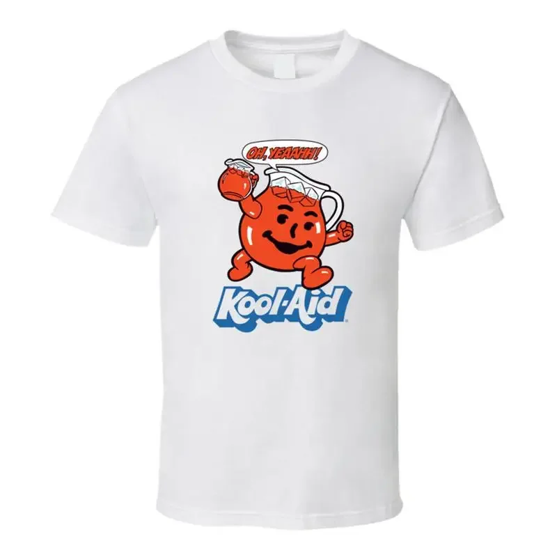 Kool-Aid Man, camiseta, Kool Aid, refrescos, dibujos animados, divertido, Oh, Yeaaa