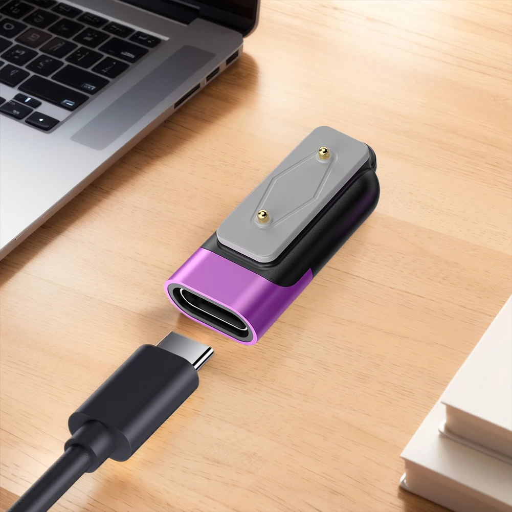 

Watch Charger USB C Adapter Right Angle Charging Cable Converter Magnetic Type C Adapter Watch Charger for Huawei Band 9 8 7