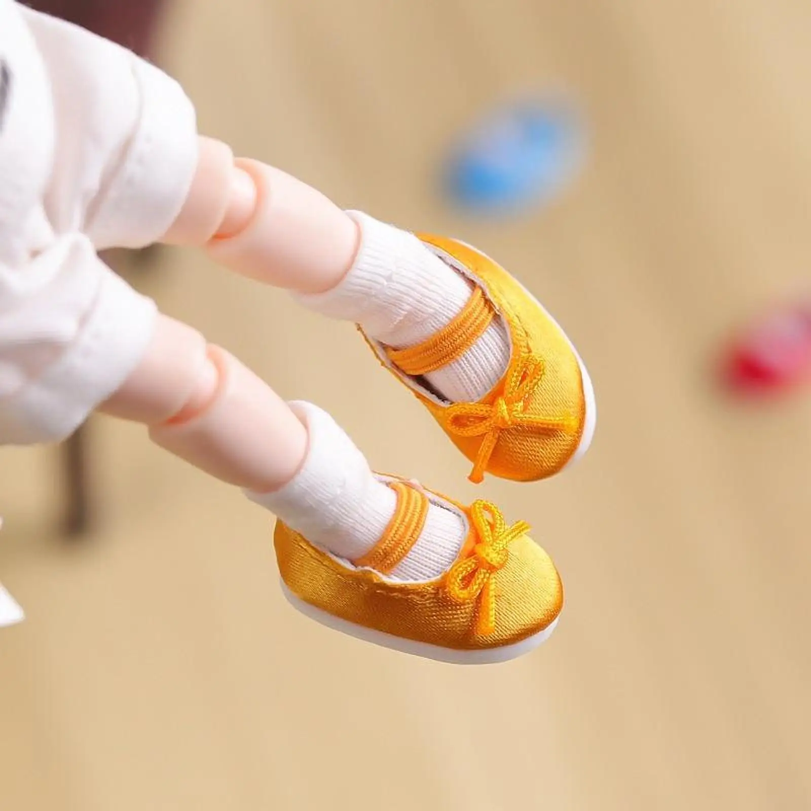 

1 пара миниатюрных туфель для кукол 1/12, удобные стильные балетки для вечеринок, игрушки, подарки для девочек, принадлежности для рукоделия, аксессуары для нарядов, балетки для кукол Ob11