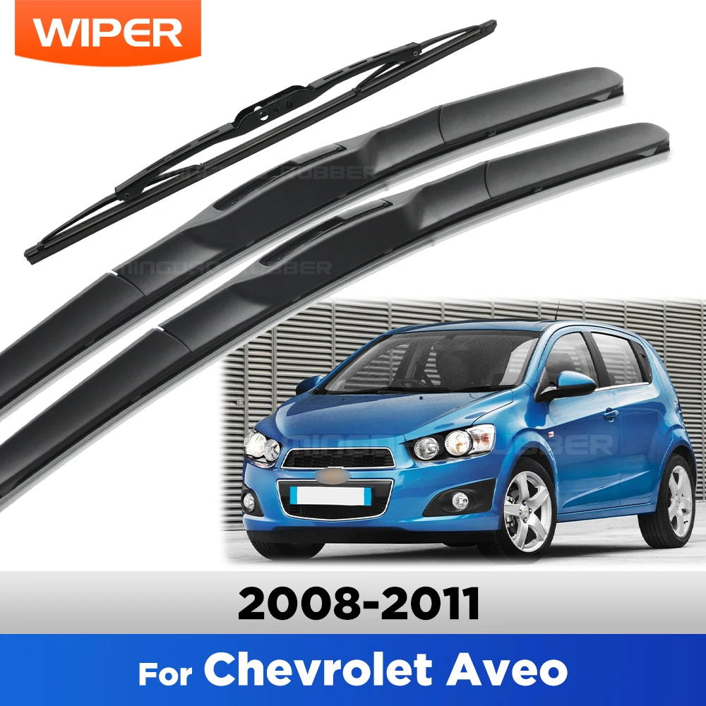 

For Chevrolet Aveo MK1 2008-2011 2009 2010 Wiper Front & Rear Wiper Blades Windshield Windscreen Window Brushes 22"+16"+14"