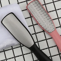 Double Sided Callus Remover Foot File Dead Skin Remove for Heels Scraper Stainless Steel Pedicure Tools Feet Care Products 1pc