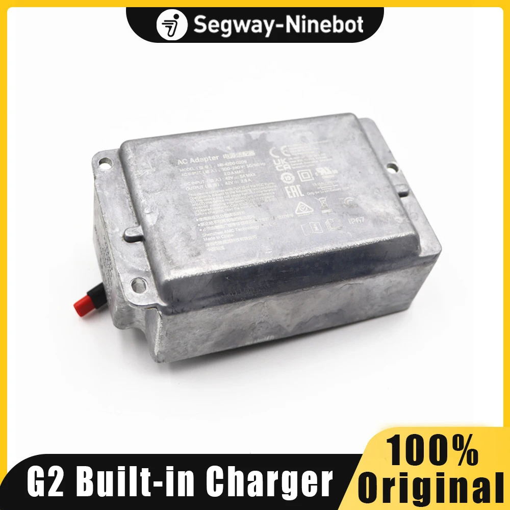 Original Built-in Charger Spare Part For Ninebot by Segway MAX G2 Smart Electric Scooter Built-in Charger KickScooter Accessory