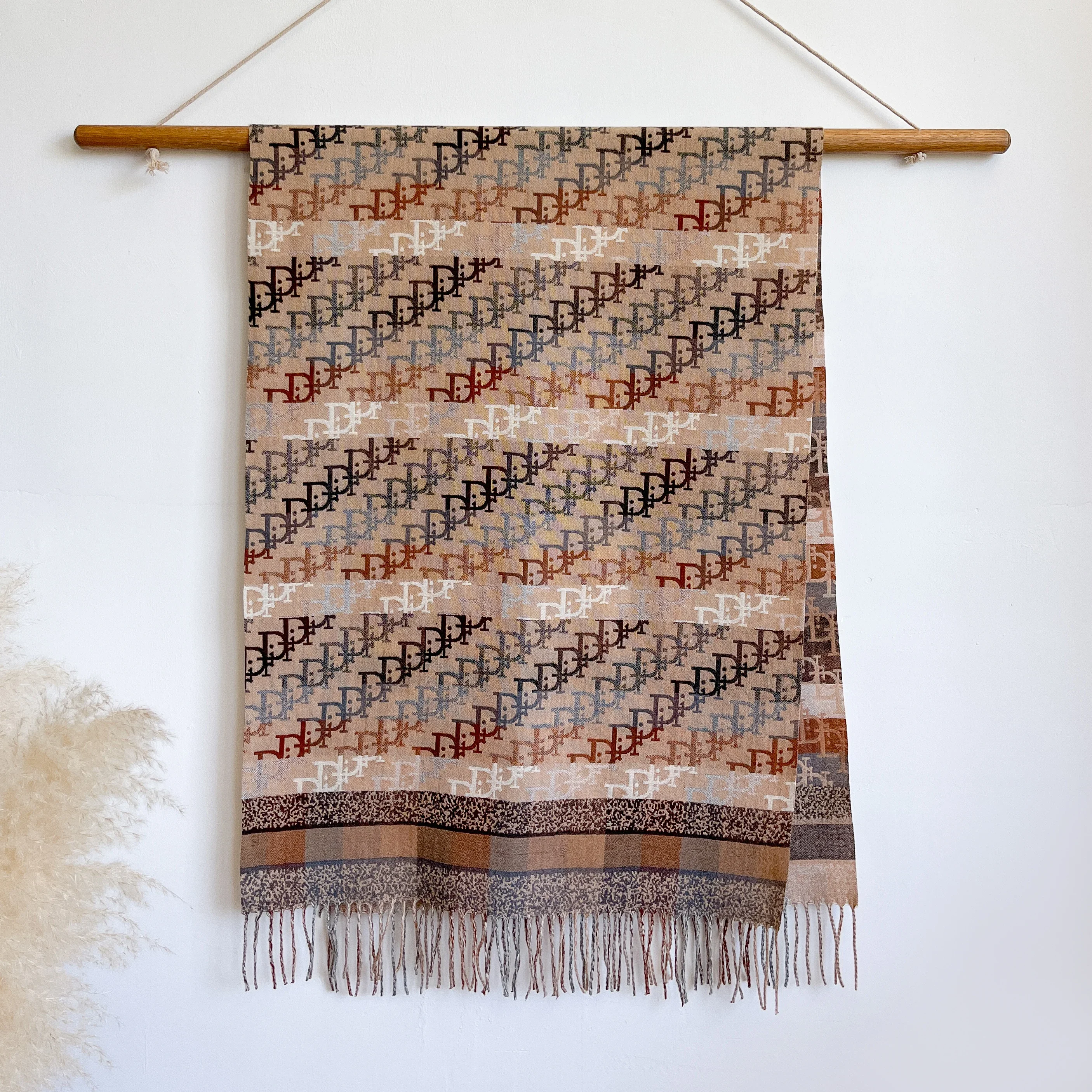 Winter Neue Marke Nationalen Stil Paisley Design Dicke Pashmina Warme Schal Lange Quaste Druck Schal Frauen Halten Warme Poncho Stolen – Detail 3