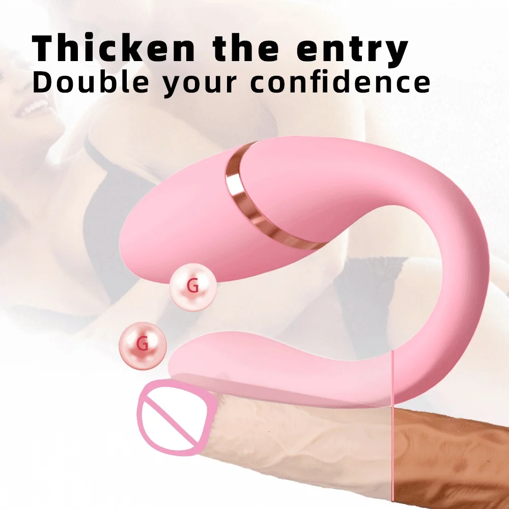 البظر G بقعة تحفيز دسار هزاز يمكن ارتداؤها على شكل حرف U هزاز للنساء المهبل الاستمناء مدلك للأزواج الكبار #2