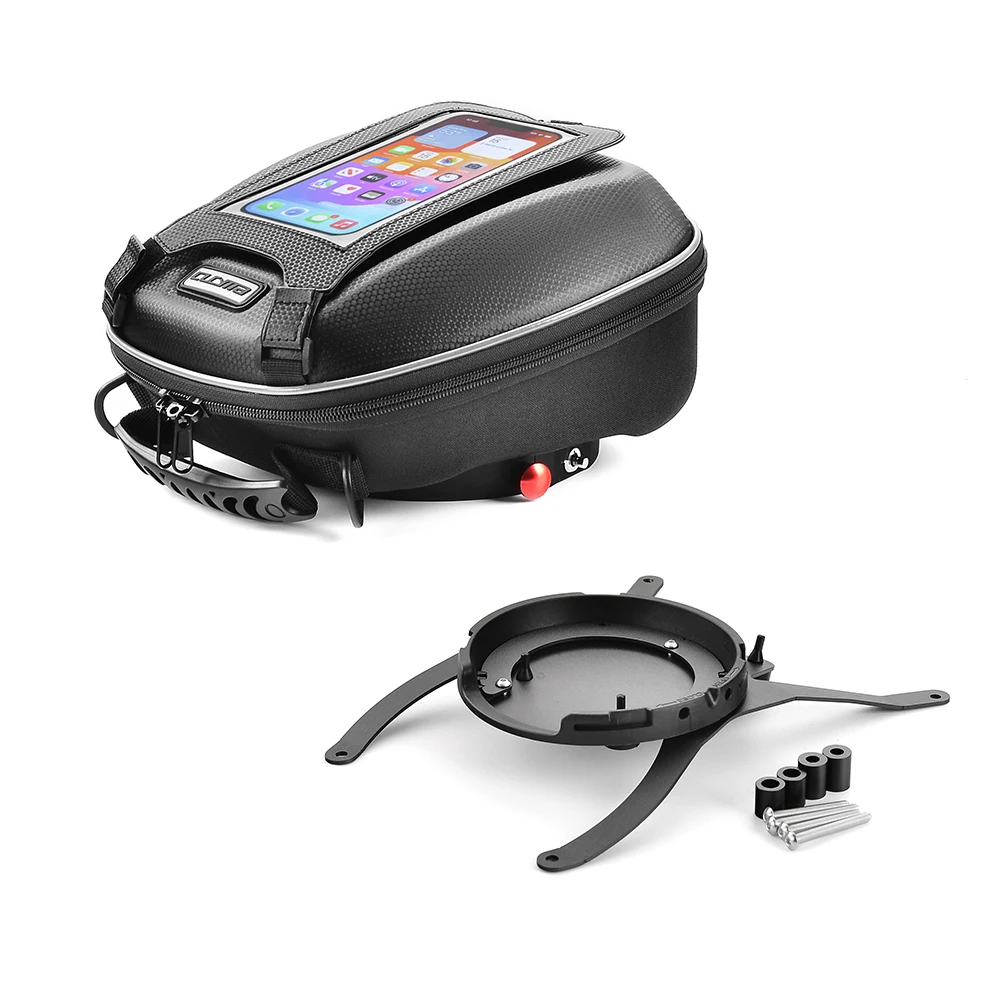 BMW F700GS F650GS F800GS アドベンチャー用 燃料タンクバッグ ラゲッジ バイク用ナビゲーション 防水バッグ クイックロック