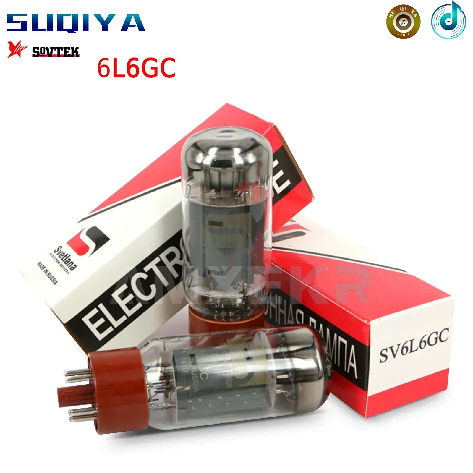 Svetlana 6L6GC Electronic Tube Replacement 6L6GC/6P3P/EL34 Vacuum Tube Original Factory Precision Matching for Amplifier