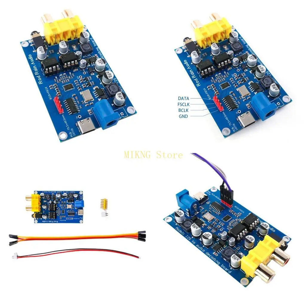 

Audiophile ES9038 DSD512 Decoders Module With Power Supply 3V Output Processing best sale