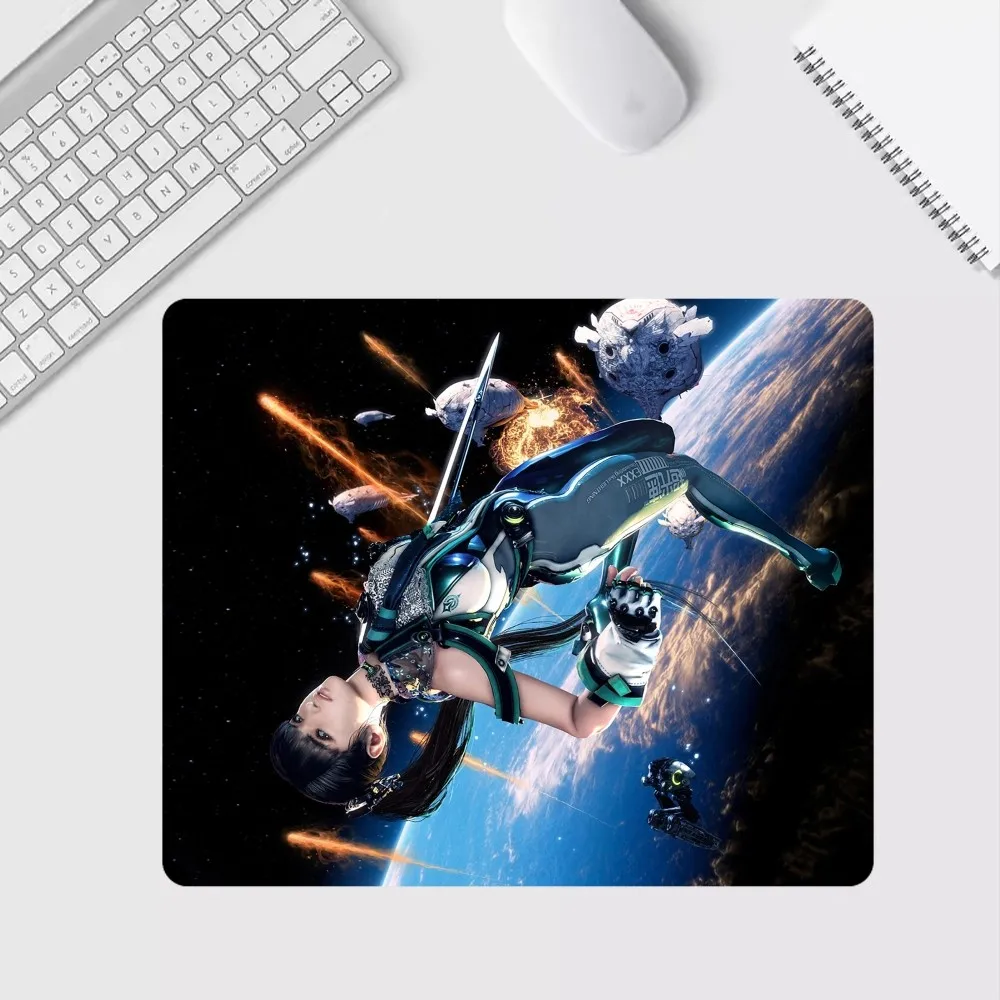 Stellar Blade Game Mousepad Computer Desk Mat Table Keyboard Pad Laptop Cushion Non-slip Deskpad